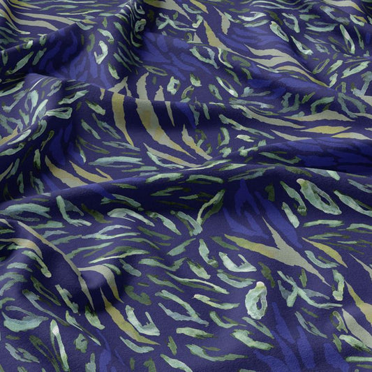 VISCOSE ZAIBA BLEU / VERT