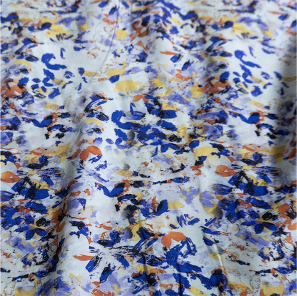 VISCOSE FLEURS ABSTRAITES